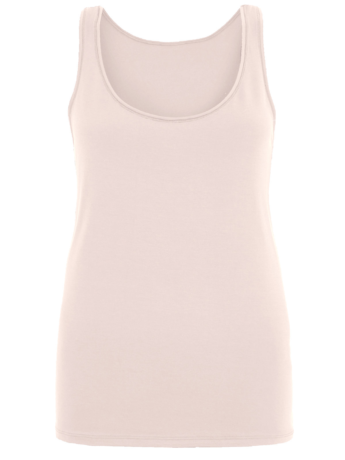 Marks And Spencer M Pink Flexifit Modal Vest Size To