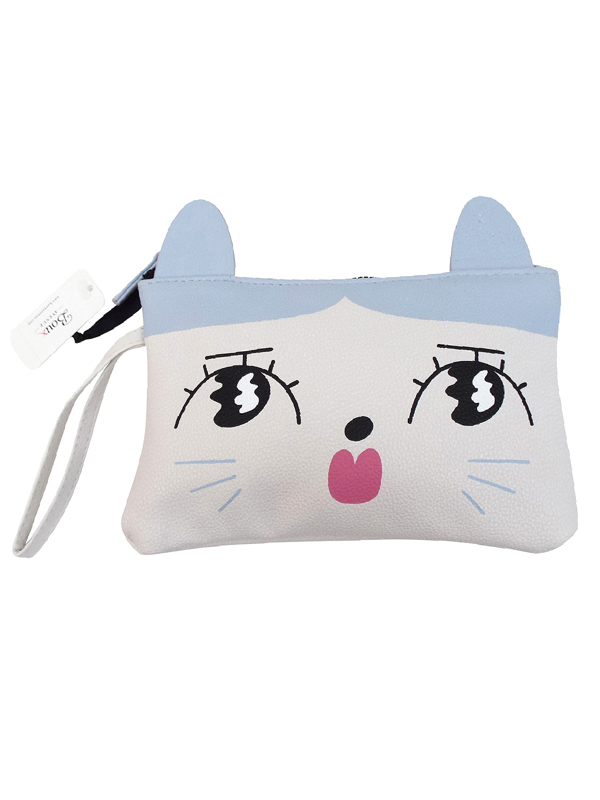 Boux Avenue Boux Avenue GREY Cute Cat Cosmetic Bag