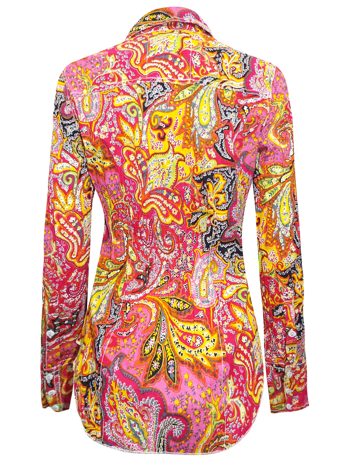 CINO - - CINO MULTI Printed Pure Cotton Crinkle Shirt - Size 10 to 16 ...