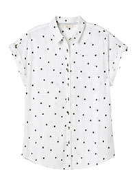 WS WHITE Emi Shirt - Size 8 to 18