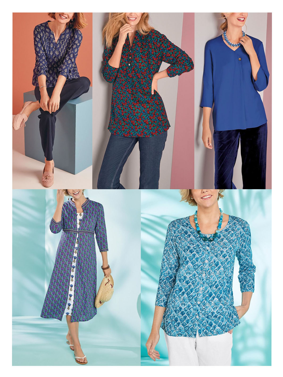 Lily Ella - - L.E. ASSORTED Cassy, Alba, Malham, Daphne & Reeny Blouses ...