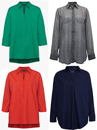 FC ASSORTED Plain & Printed Blouses - Size 10 to 12
