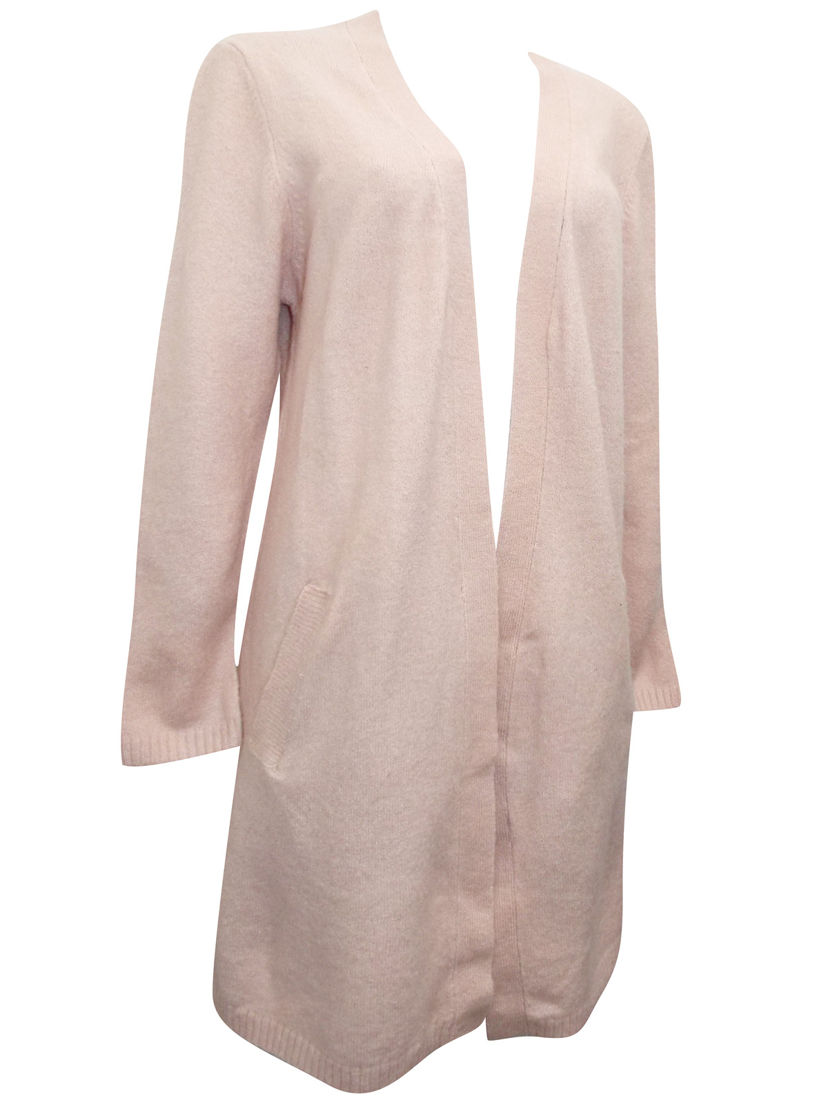 Basic U Collection - - Basic U Collection PINK Open Front Longline ...