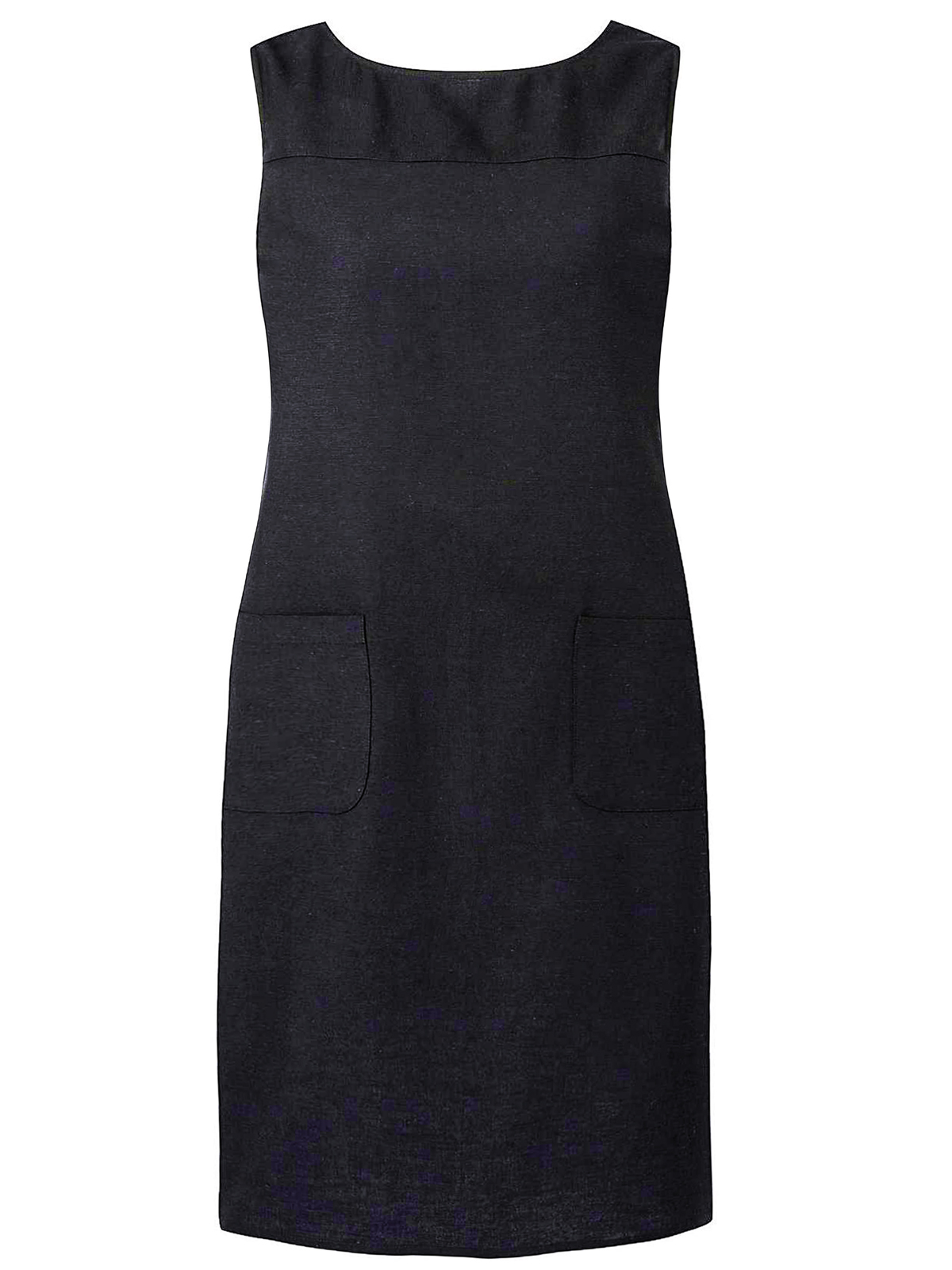 black sleeveless shift dress uk
