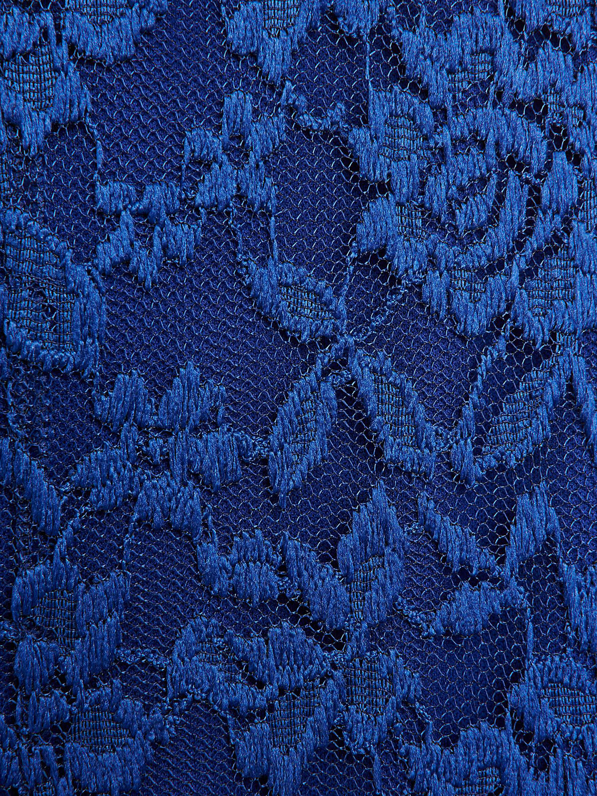 Joanna Hope - - Joanna Hope COBALT-BLUE Floral Lace Maxi Dress - Size 10 to  32