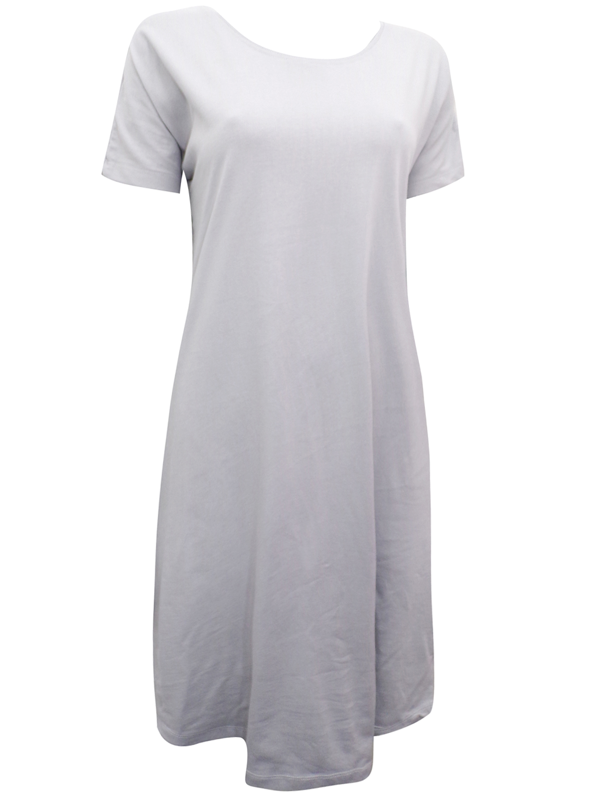 Cloth & Co - - Cloth&Co DOVE-GREY Organic Cotton Short Sleeve Long T ...