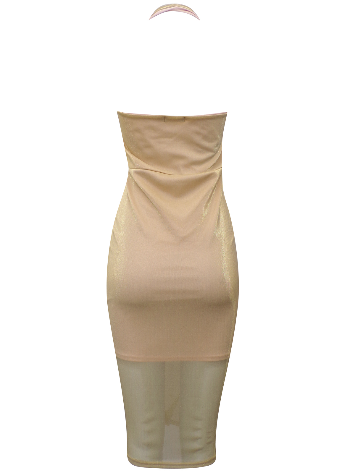 backless halterneck