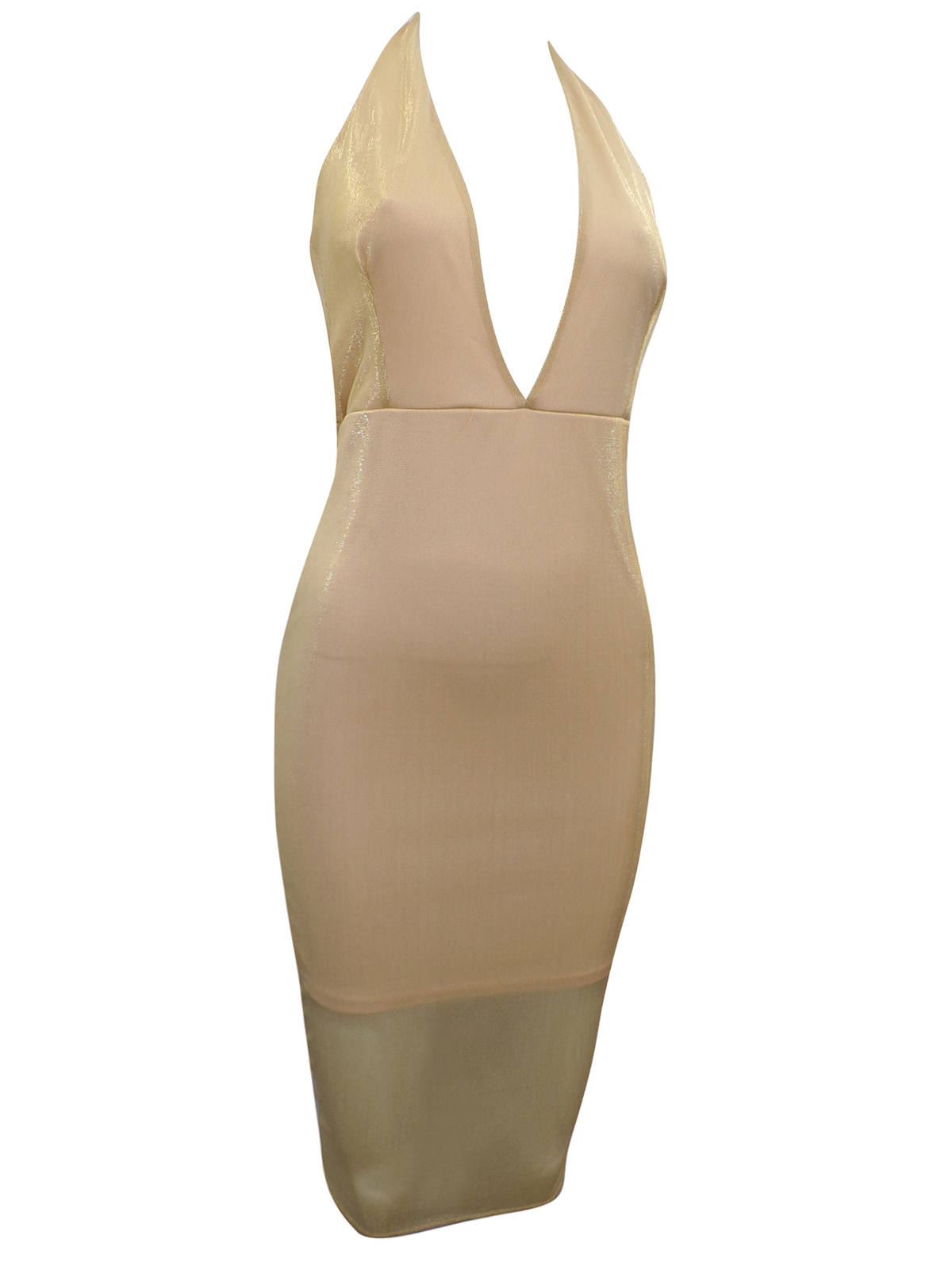 backless halterneck