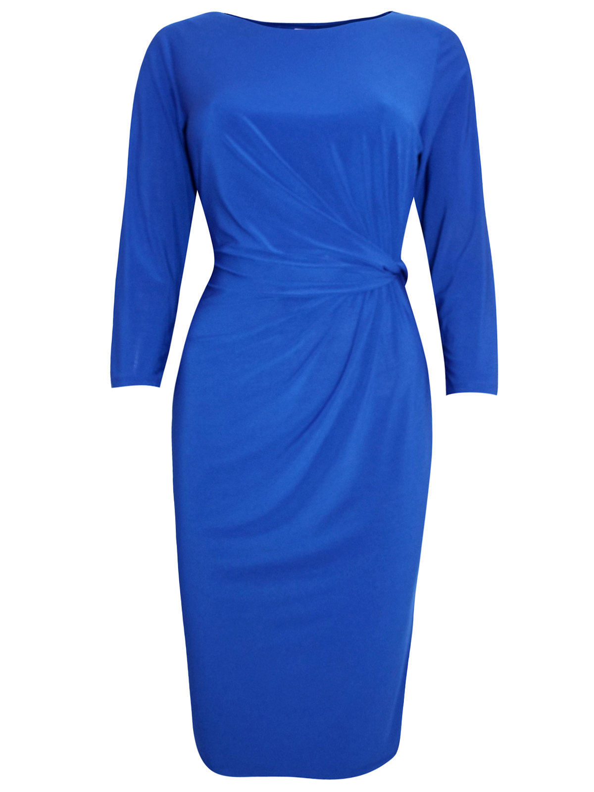 Debenhams - - D3benhams BLUE Knee Length Dress - Size 8 to 24
