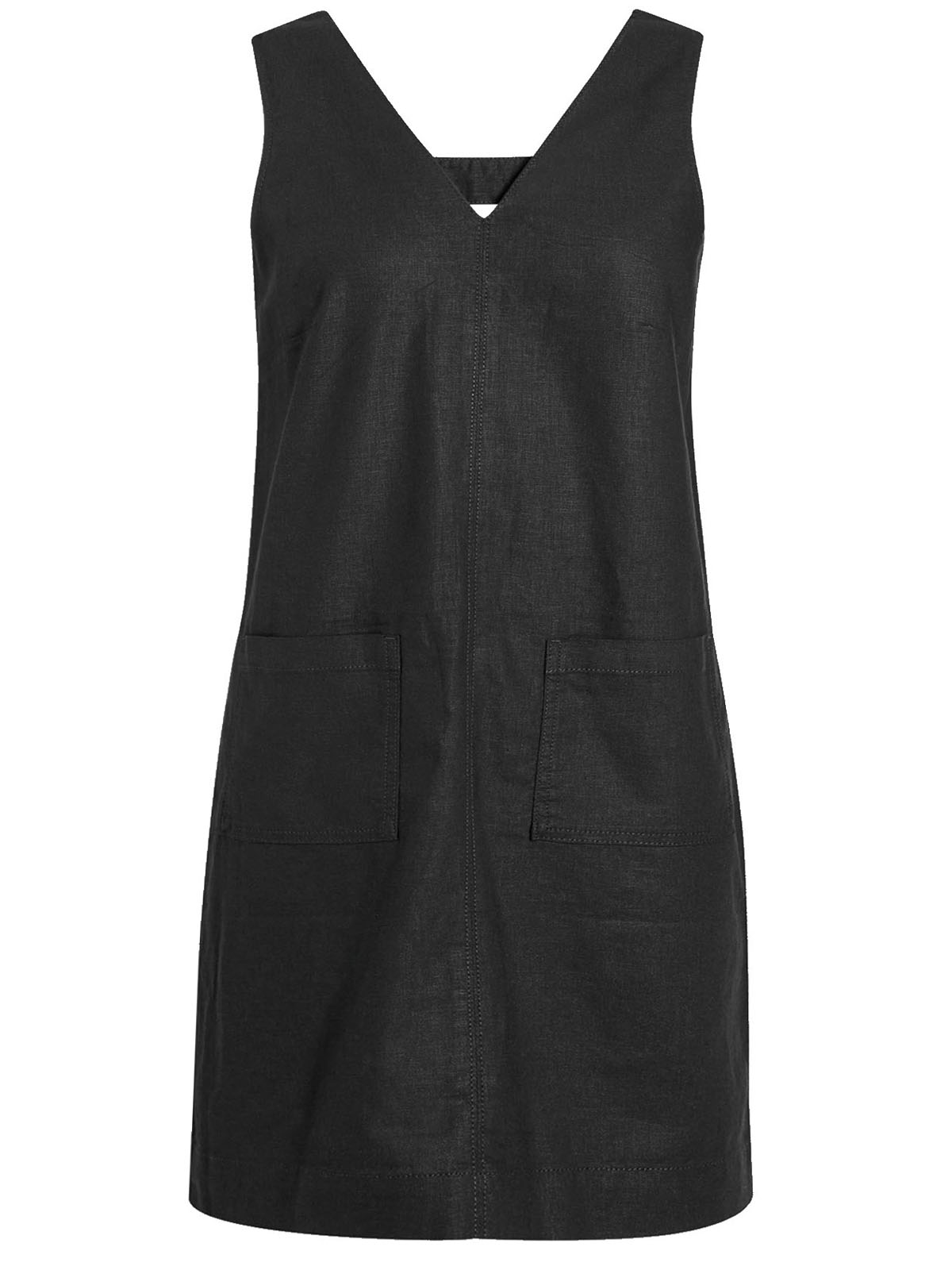 N3XT BLACK Pure Cotton Twin Pocket Shift Dress - Size 8 to 18 (Petite ...