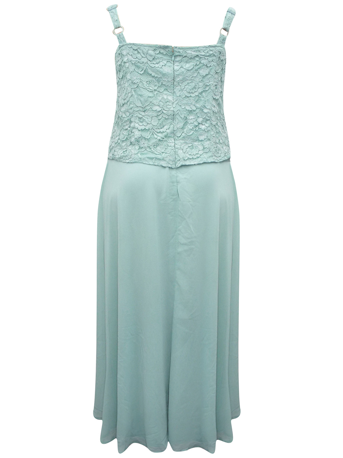 Roaman's - - Roamans MINT Bead Embellished Lace Evening Dress - Plus ...