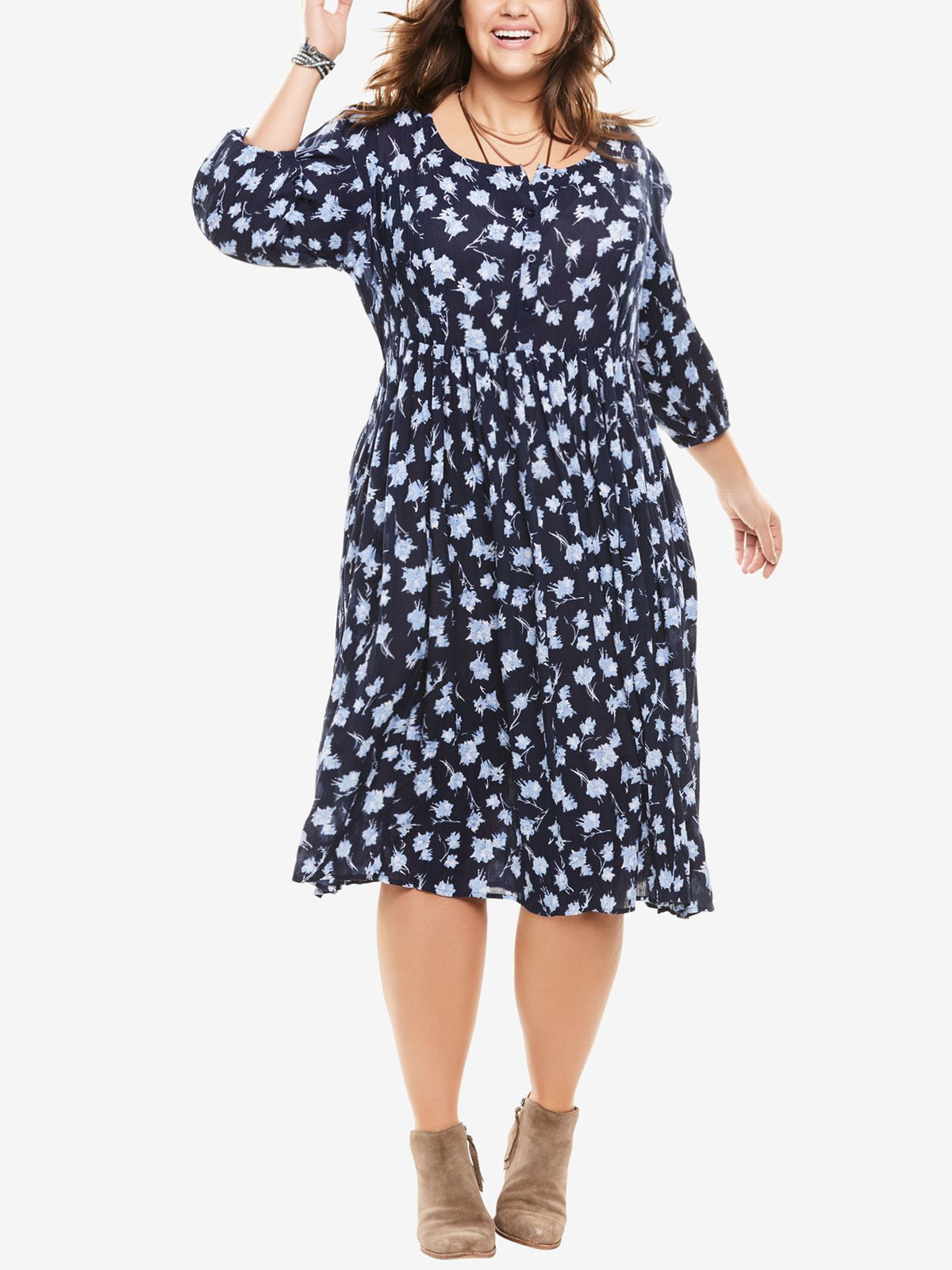 woman within plus size dresses