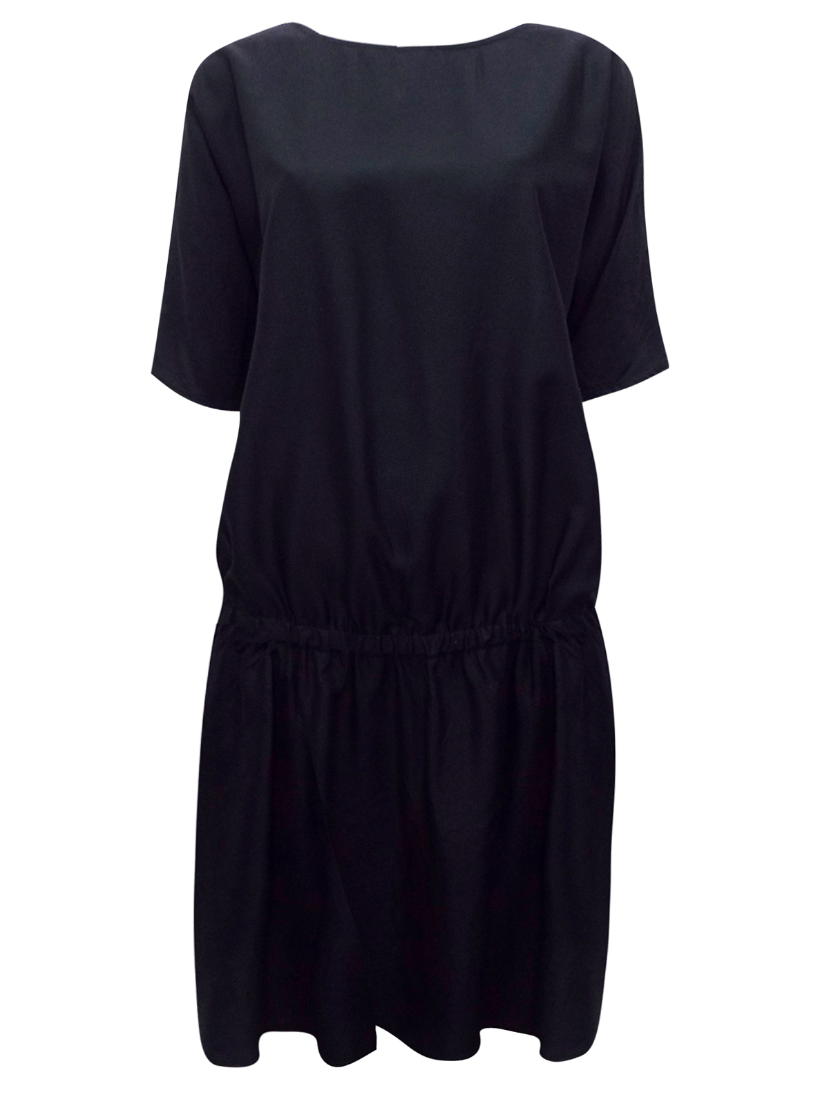 BPC Selection - - BPC BLACK Drop Waist Relax Jersey Dress - Plus Size ...