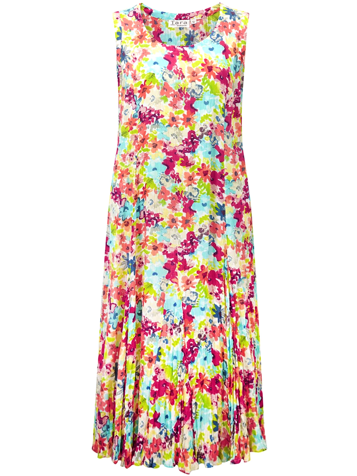 Tara - - Tara MULTI Floral Print Maxi Dress - Size 12 to 18