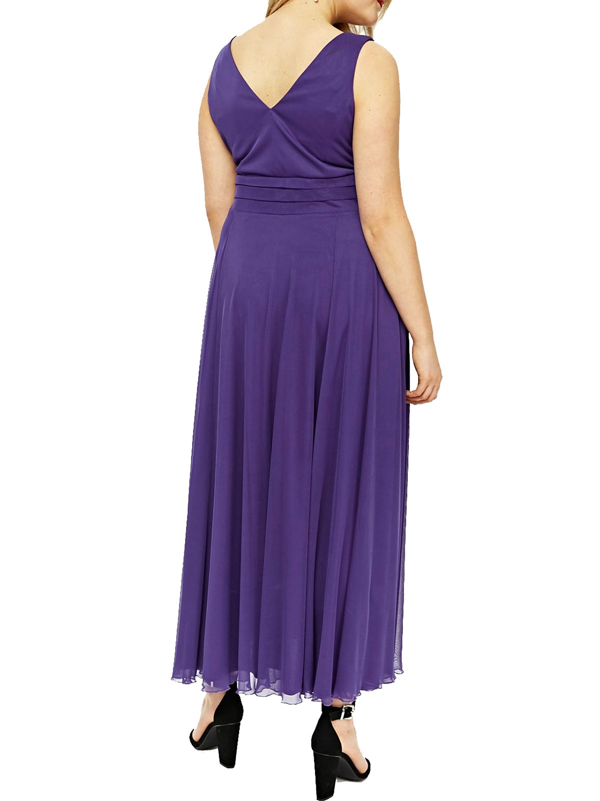 Scarlett and jo sale chiffon maxi dress