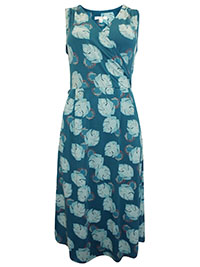 WS TEAL Avery Ecovero Wrap Dress - Size 8 to 18