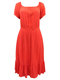 RED Bardot Summer Dress - Plus Size 14 to 18