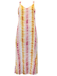 PINK Tie Dye Strappy Sundress - Size 8 to 12 (S to L)