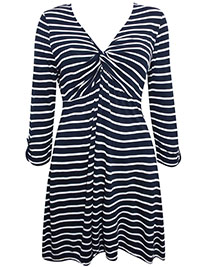 NAVY Cotswold Stripe Tunic - Size 12 to 16