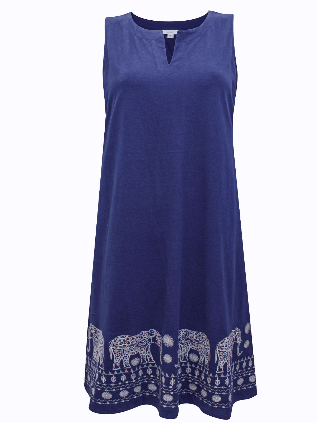 Navy Blue Elephant Dress