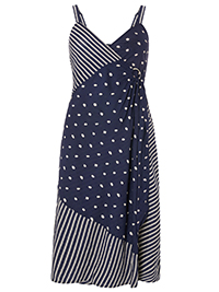 MSN NAVY Eliza Wrap Beach Dress - Size 8/10 to 16/18 (S to L)