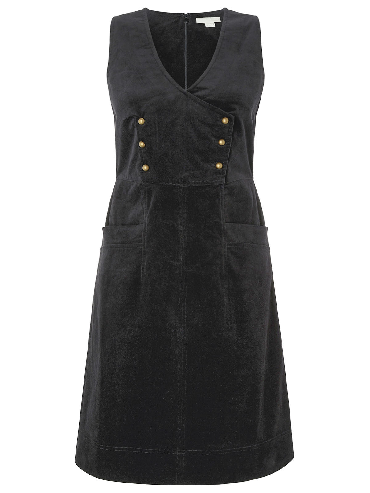 Oasis heritage hotsell check pinafore dress