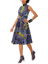PURPLE Emelie Midi Dress - Plus Size 16 to 28 (US 14W to 26W)
