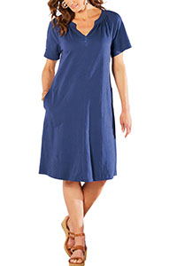BLUE Hadlee Midi Dress - Size 10/12 to 26 (US M to 3X)