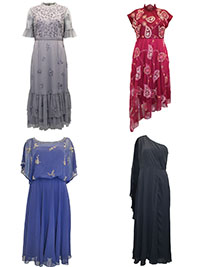 MSN ASSORTED Embellished Occasion Dresses - Size 12