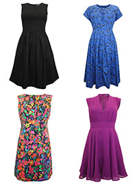 FC-UK ASSORTED Plain & Printed Dress - Size 6 to 18