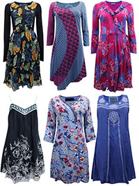 JB ASSORTED Plain & Printed Dresses - Size 8 to 12