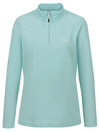 SEA-HAZE Sweethart Lightweight Half-Zip Fleece - Plus Size 20 to 26