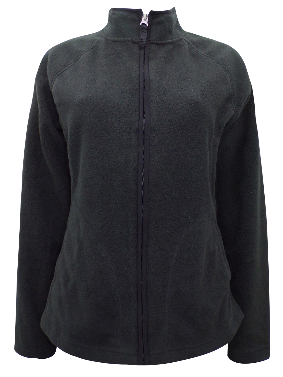 Merona - - Merona BLACK Zip Through Fleece Jacket - Size XSmall to XXLarge