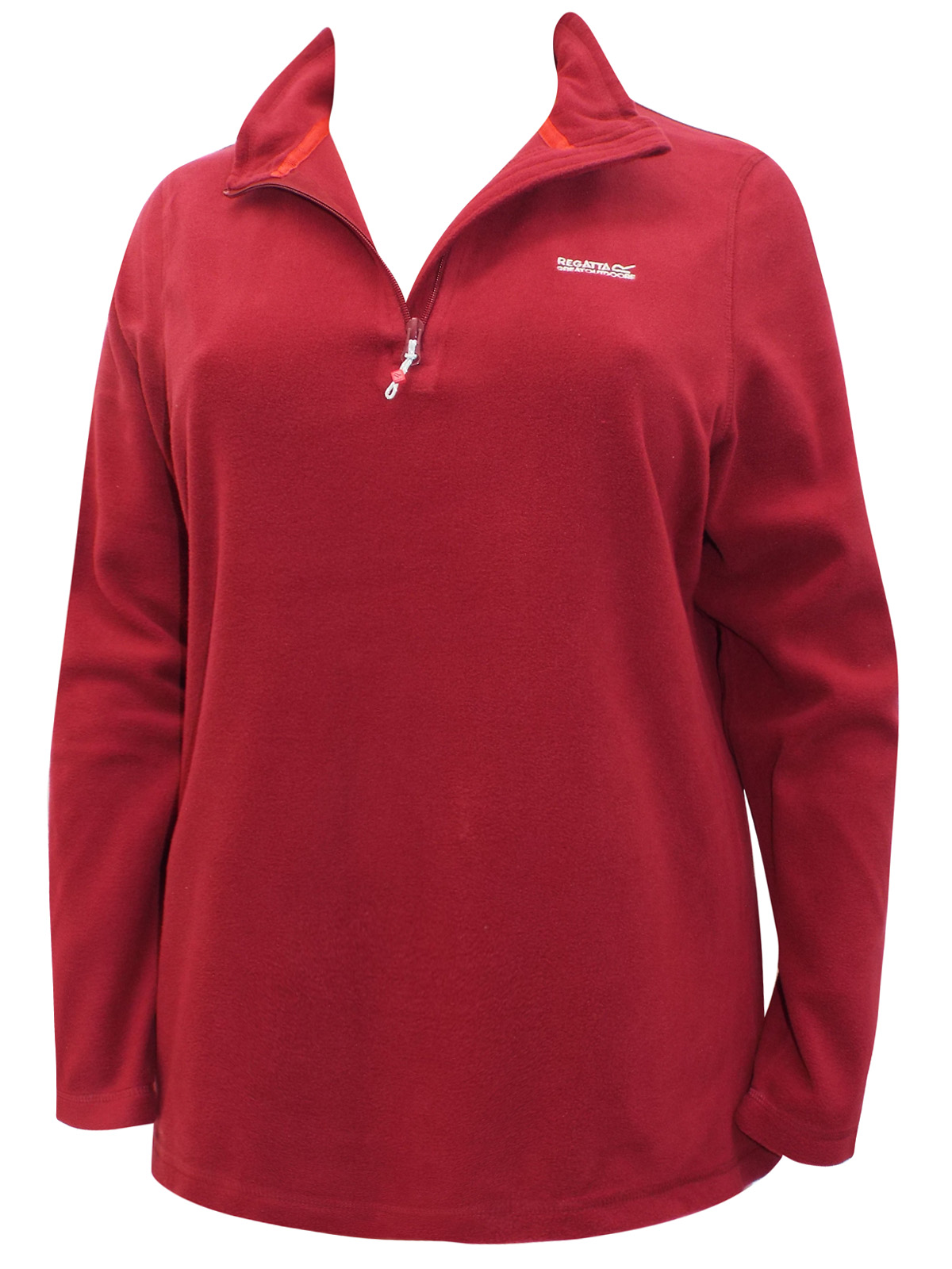 Regatta - - Regatta TIBETON-RED Lightweight Half Zip Fleece Jacket ...
