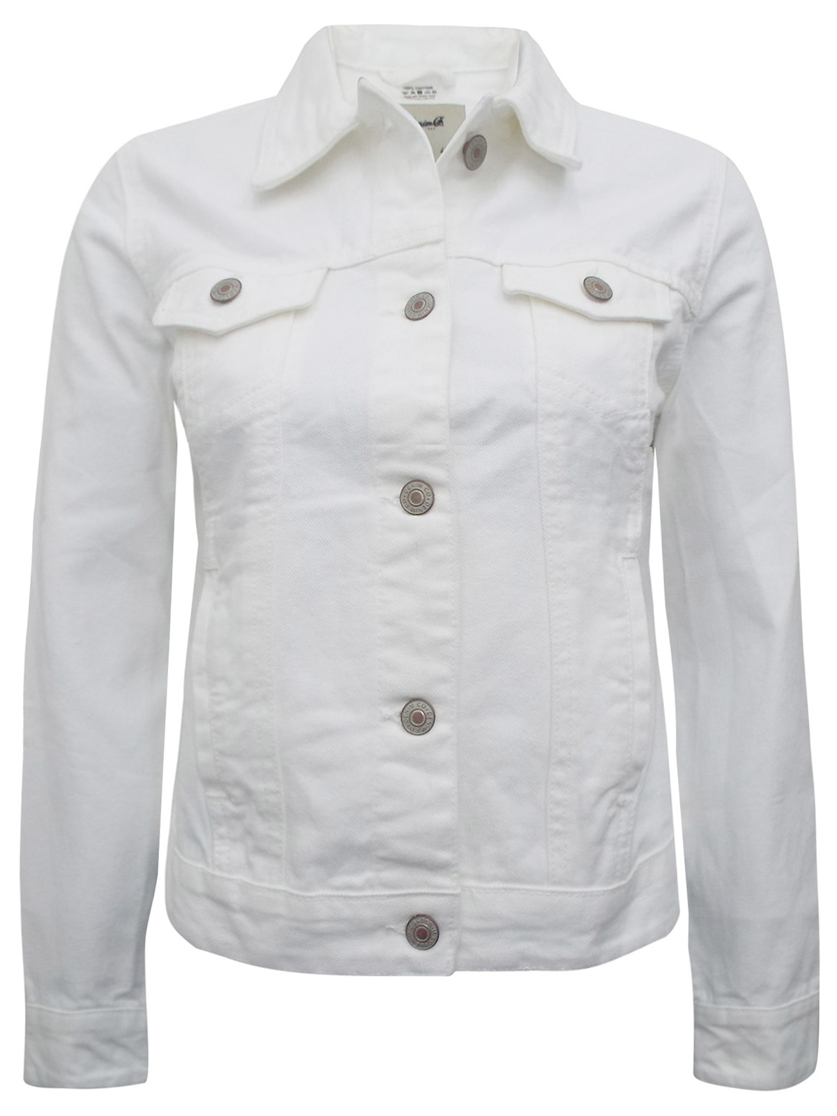 primark white denim jacket