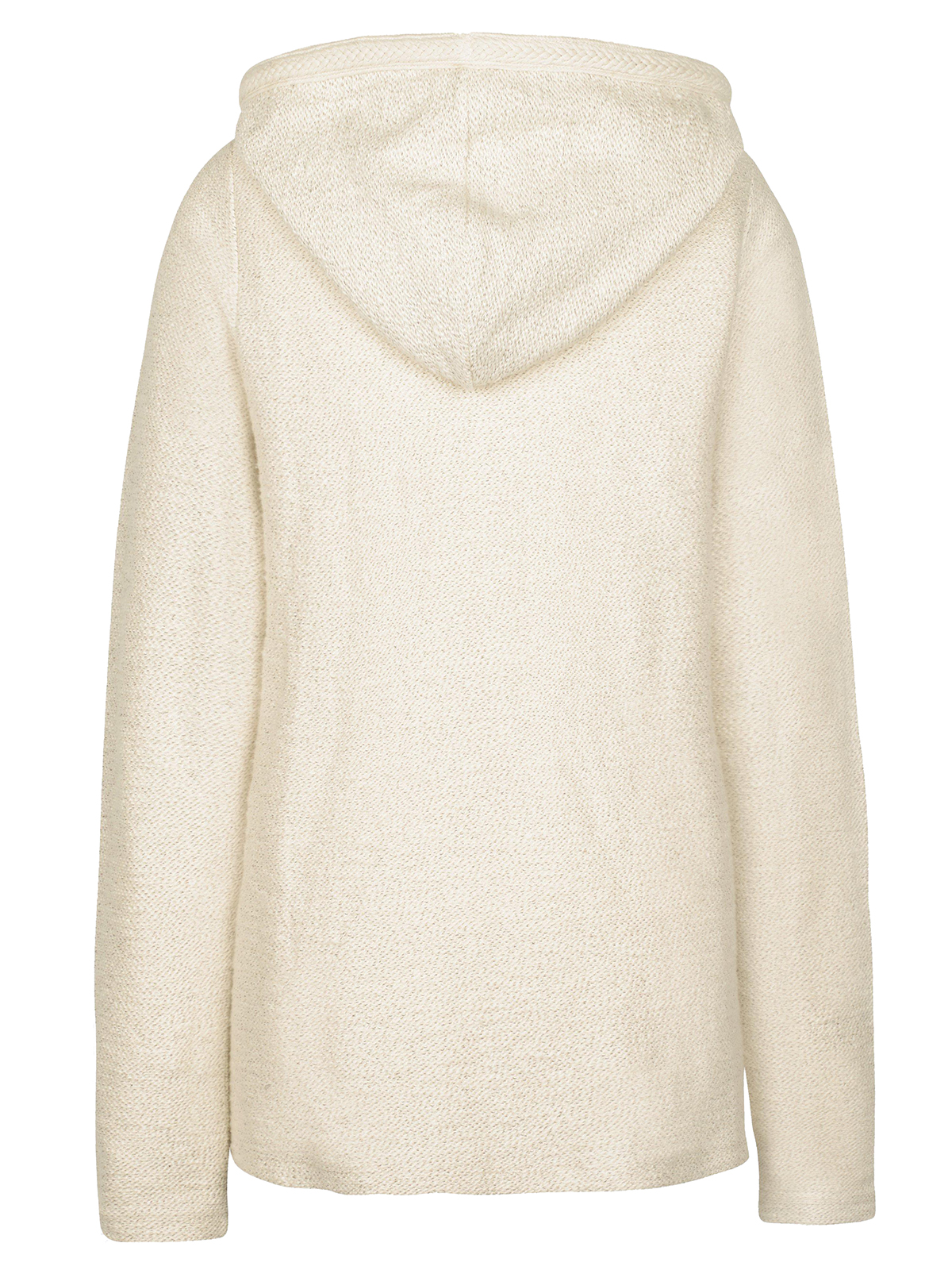 FAT FACE - - Fat Face IVORY Hemsby Textured Hoody - Size 12 to 18