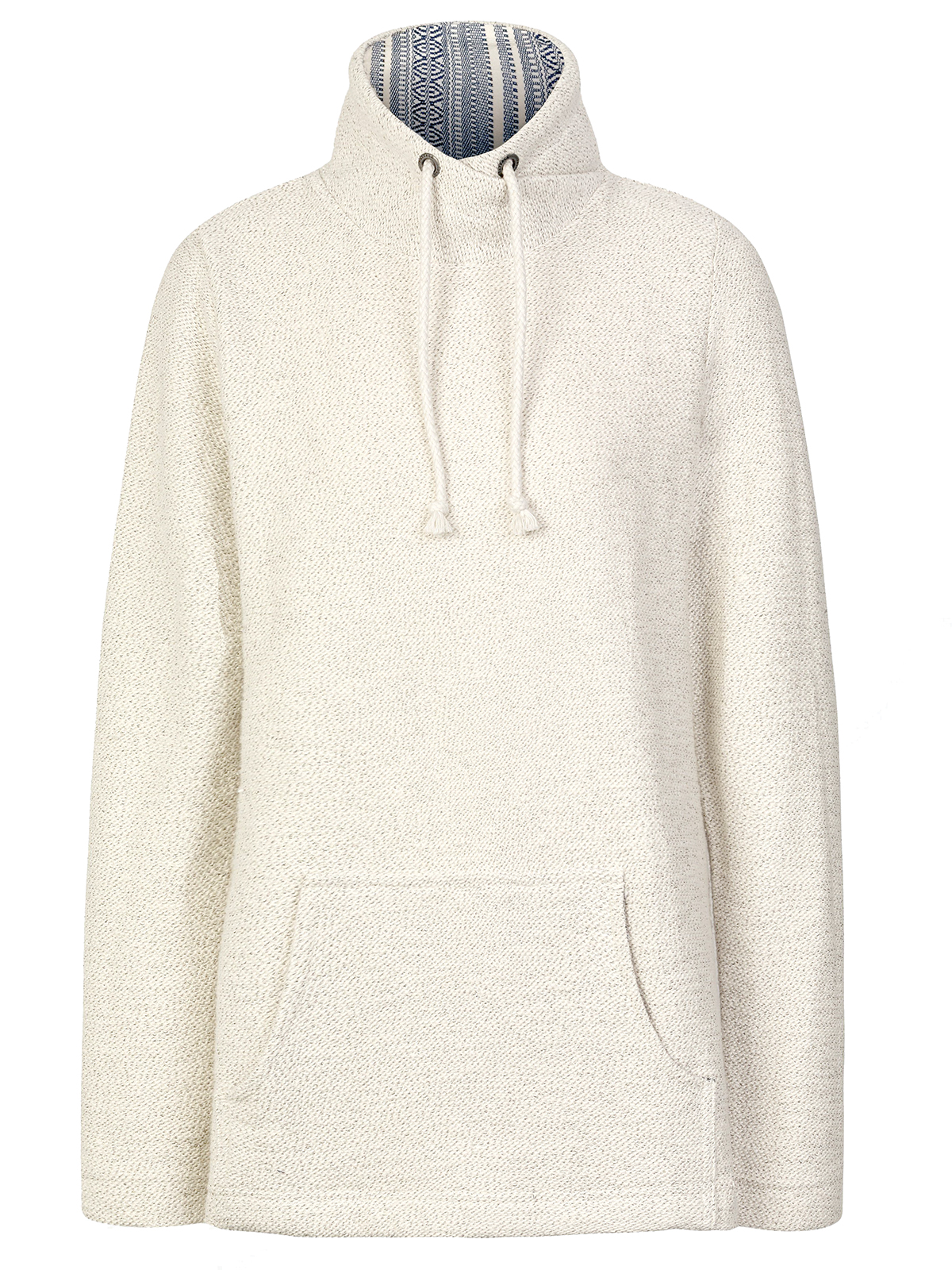 FAT FACE FatFace IVORY Ryde Funnel Neck Sweatshirt Size 12 to 16