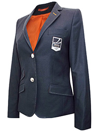 Tailor Women GREY Wool Blend Contrast Stitch Badge Blazer Jacket - Size 10 to 20 (EU 36 to 46) Tailor Women GREY Wool Blend Contrast Stitch Badge Blazer Jacket - Size 10 to 20 (EU 36 to 46)