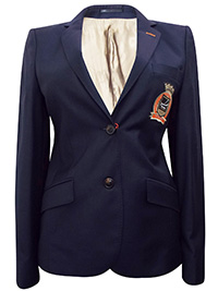 Tailor Women NAVY Tailor Pure Wool Badge Blazer Jacket - Size 10 to 16 (EU 36 to 42) Tailor Women NAVY Tailor Pure Wool Badge Blazer Jacket - Size 10 to 16 (EU 36 to 42)