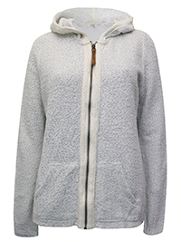 FF IVORY Stanford Hooded Fleece - Size 10 to 18