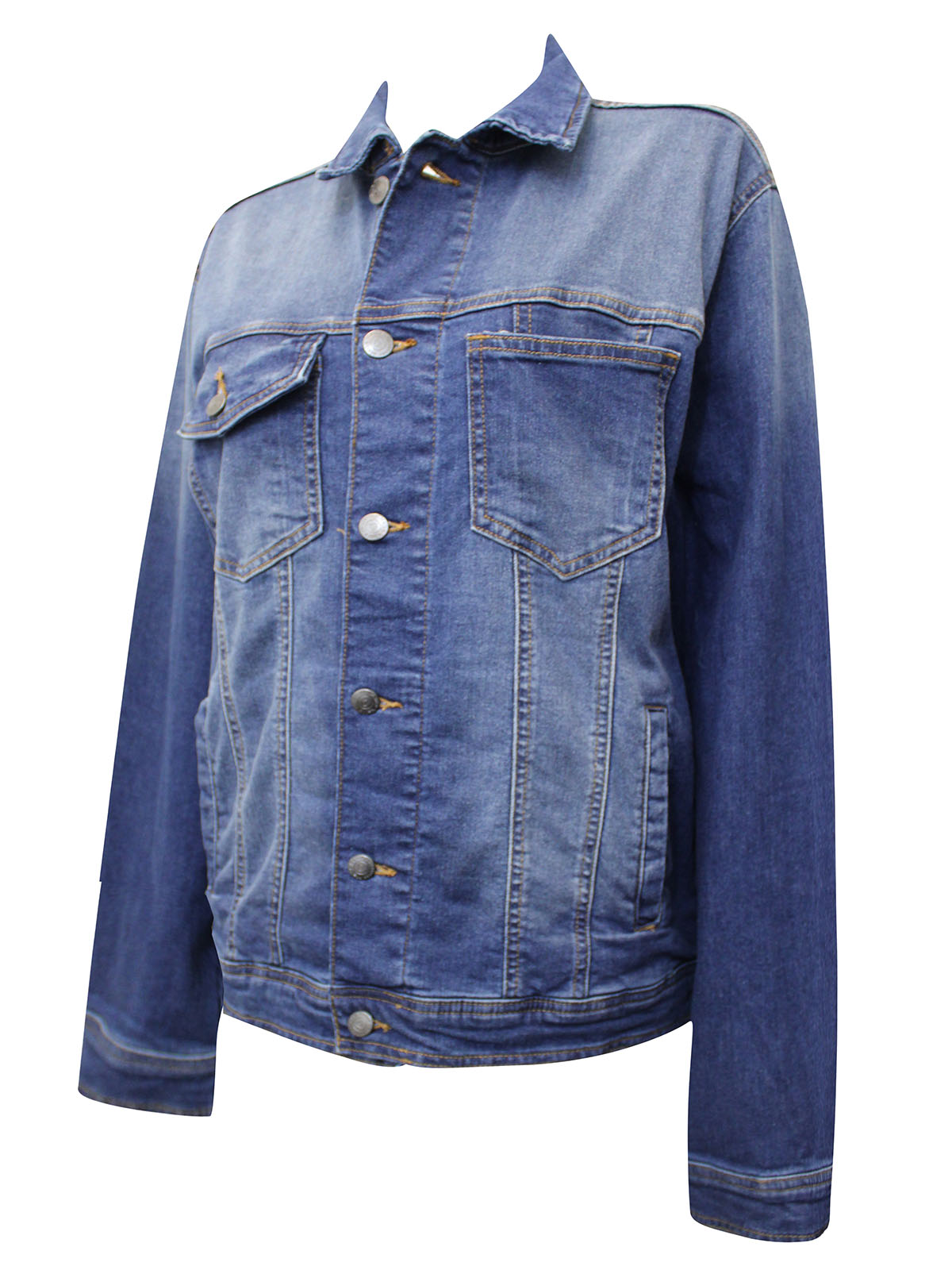 Maite Kelly - - DENIM Mens Cotton Rich Denim Jacket - UK Size 36 (Chest ...