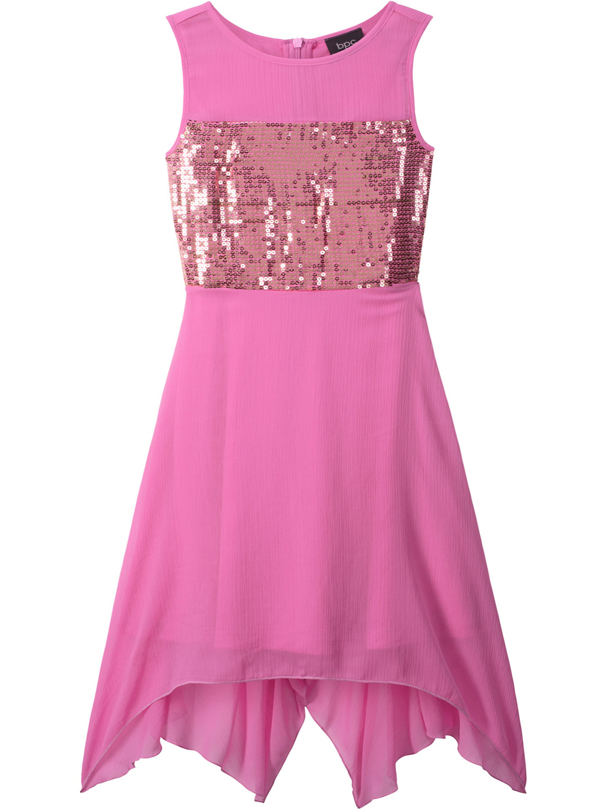 BPC Selection - - BPC PINK Girls Sequin Embellished Trapeze Hem Dress ...