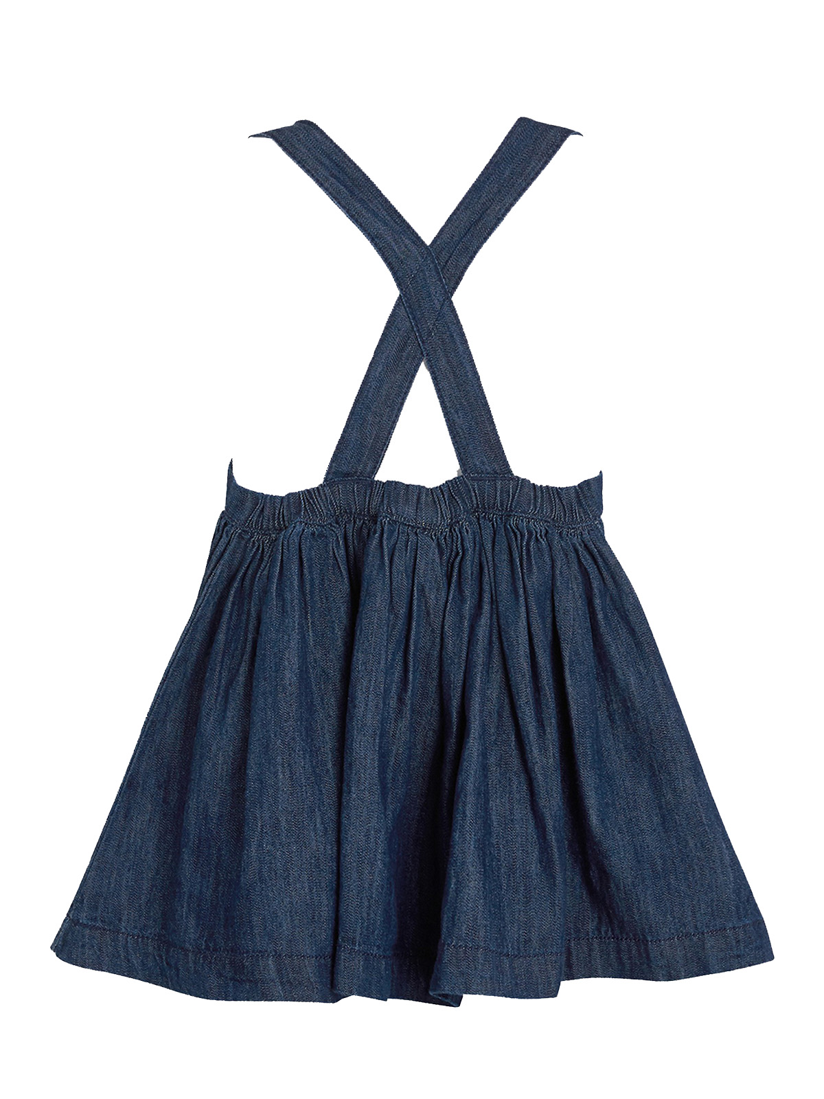 N3XT BLUE Girls Denim Skirt with Braces - Size 6/9M to 4/5yrs