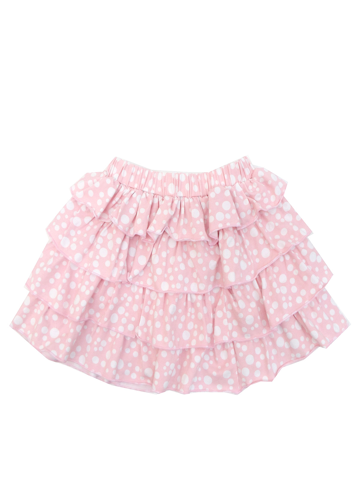 Le Chic - - Le Chic PINK-LOTUS Girls Cotton Rich Spotted Rara Skirt ...