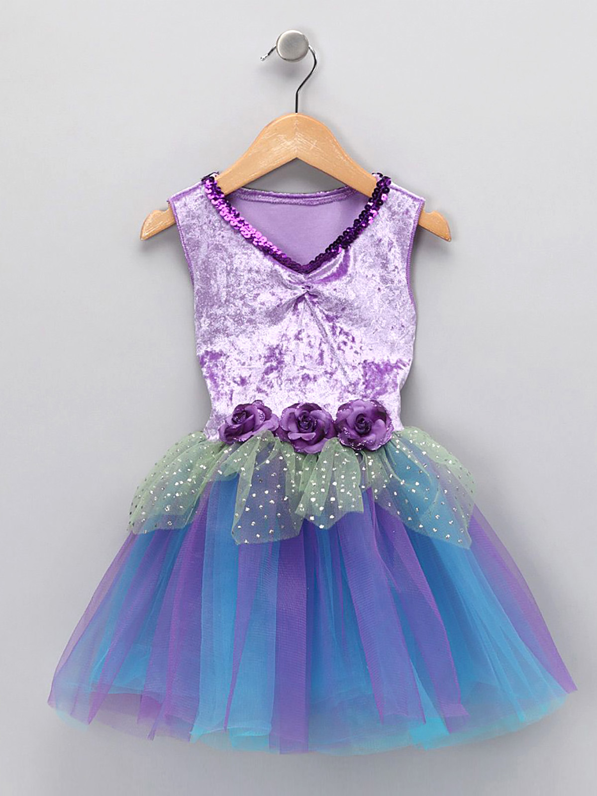 Princess Expressions - - Princess Expressions PURPLE Girls Sequin ...