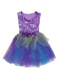 Princess Expressions PURPLE Girls Sequin Velvet Dress - Age 3/4Y to 7/8Y (Small to Large) Princess Expressions PURPLE Girls Sequin Velvet Dress - Age 3/4Y to 7/8Y (Small to Large)