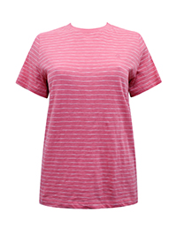 FF PINK Boys Pure Cotton Stripe T-Shirt - Age 12/13Y