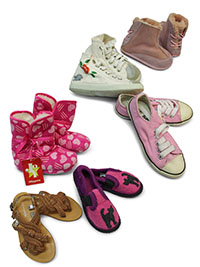 ASSORTED Younger Girls Shoes & Slippers - Shoe Size 8 to 12/13