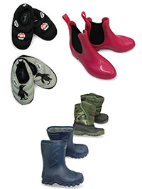 ASSORTED Childrens Boots & Slippers - Shoe Size 6/7 to 12/12.5