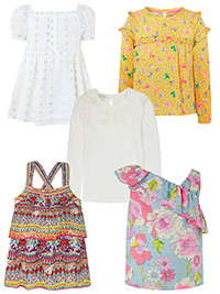 ASSORTED Older Girls Tops - Age 7/8Y to 10Y